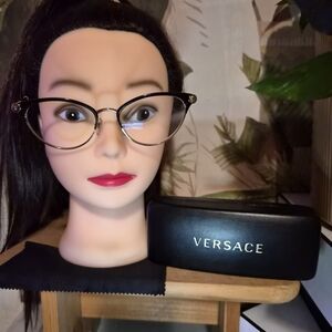 Versace Black Women's Eyeglasses